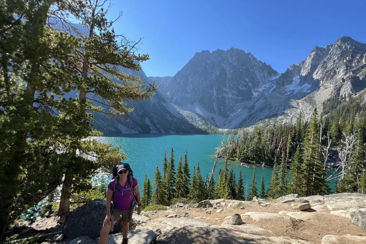 Hikers enjoying a scenic trail in nature, perfect for exploring open hiking trails.