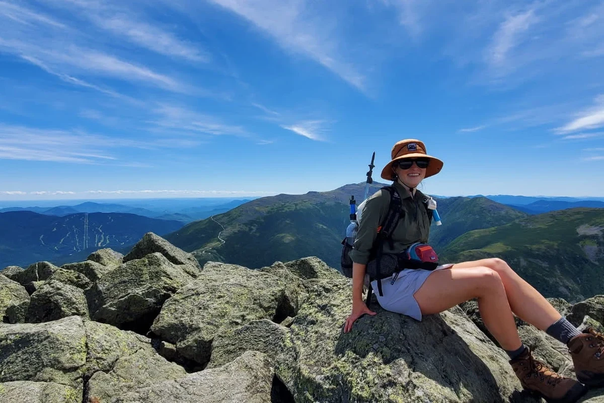 Hiking trails in the White Mountains with stunning views