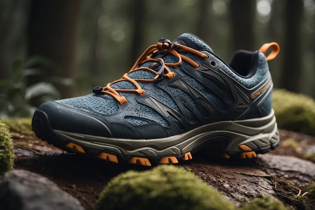 Trail running shoes suitable for technical terrain